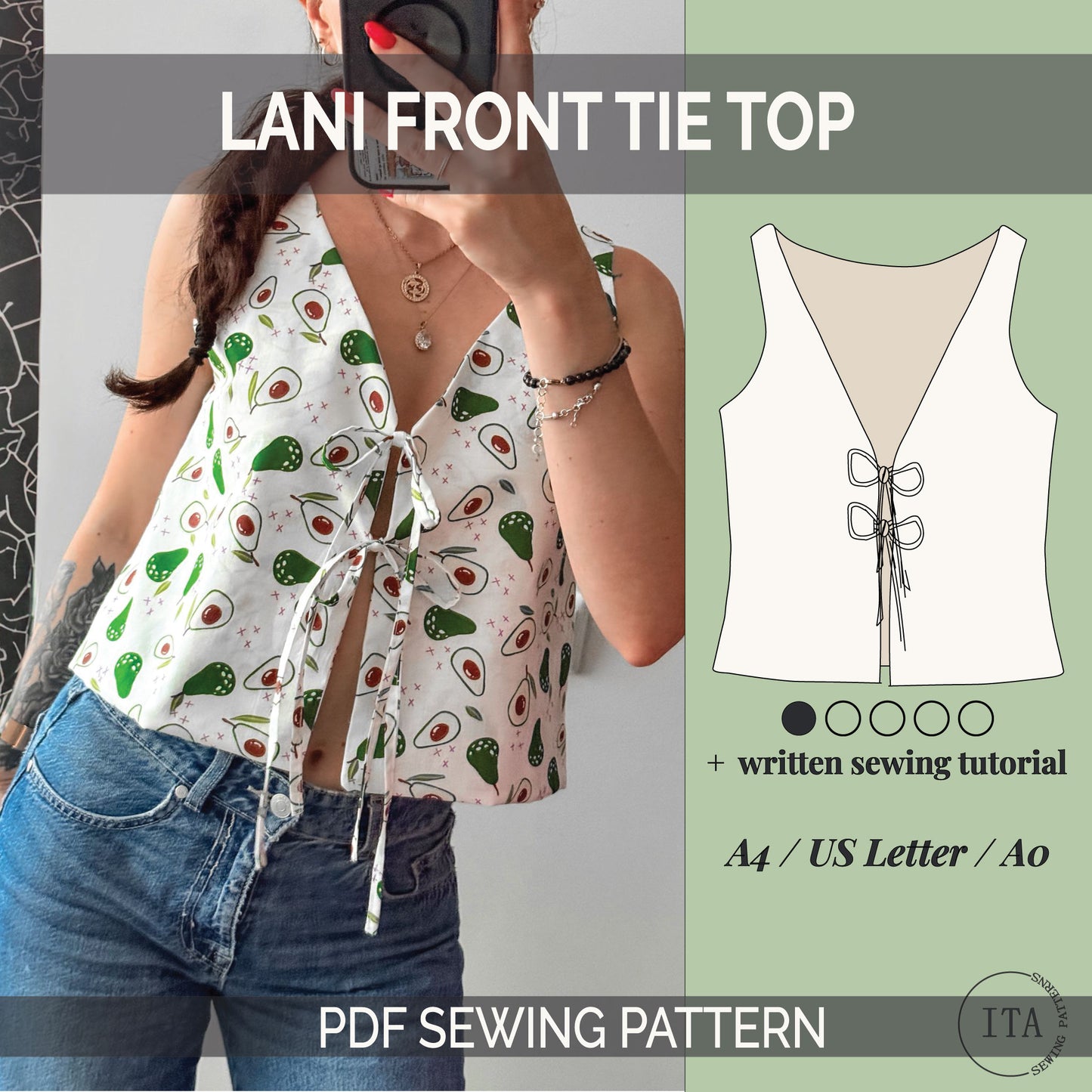 Sewing Pattern Top