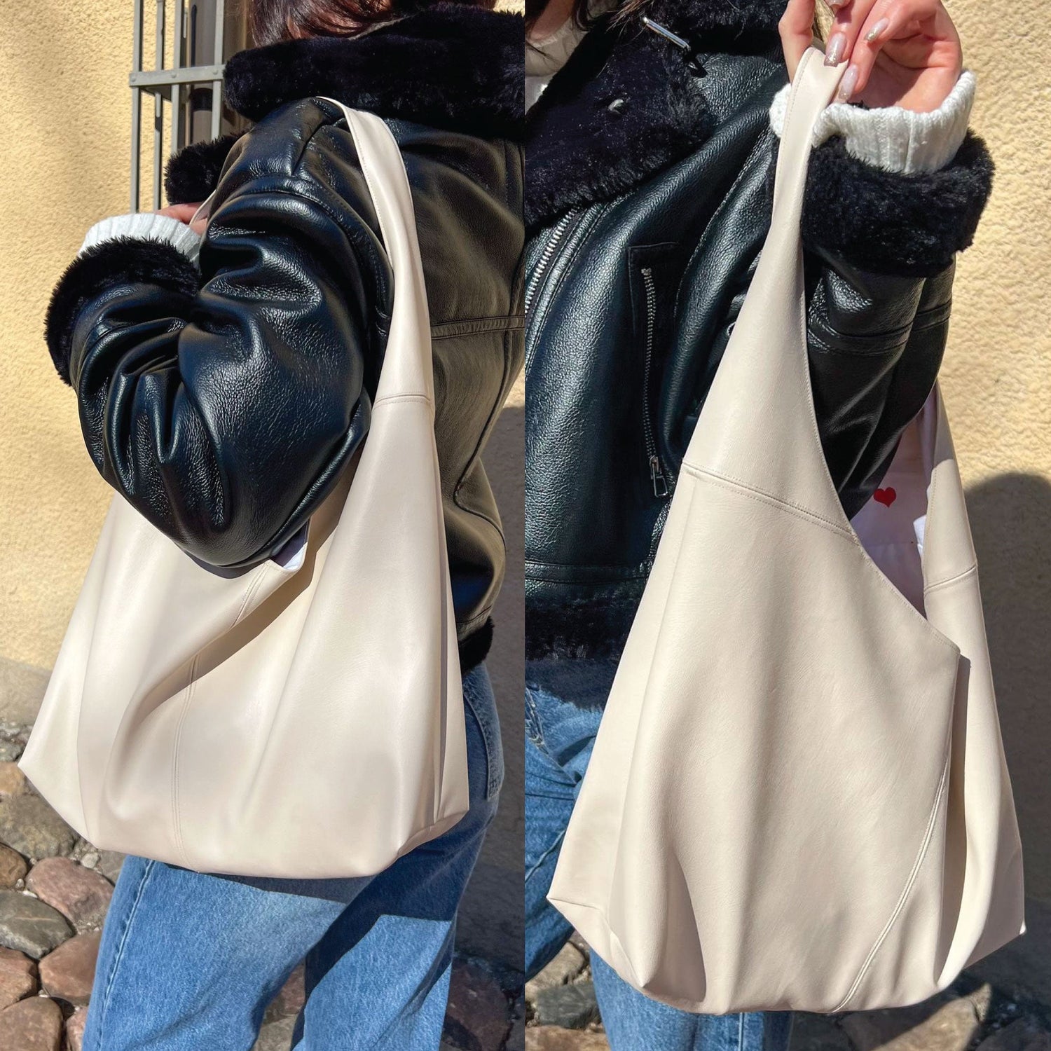 NOVA Handbag with beginner friendly sewing pattern.