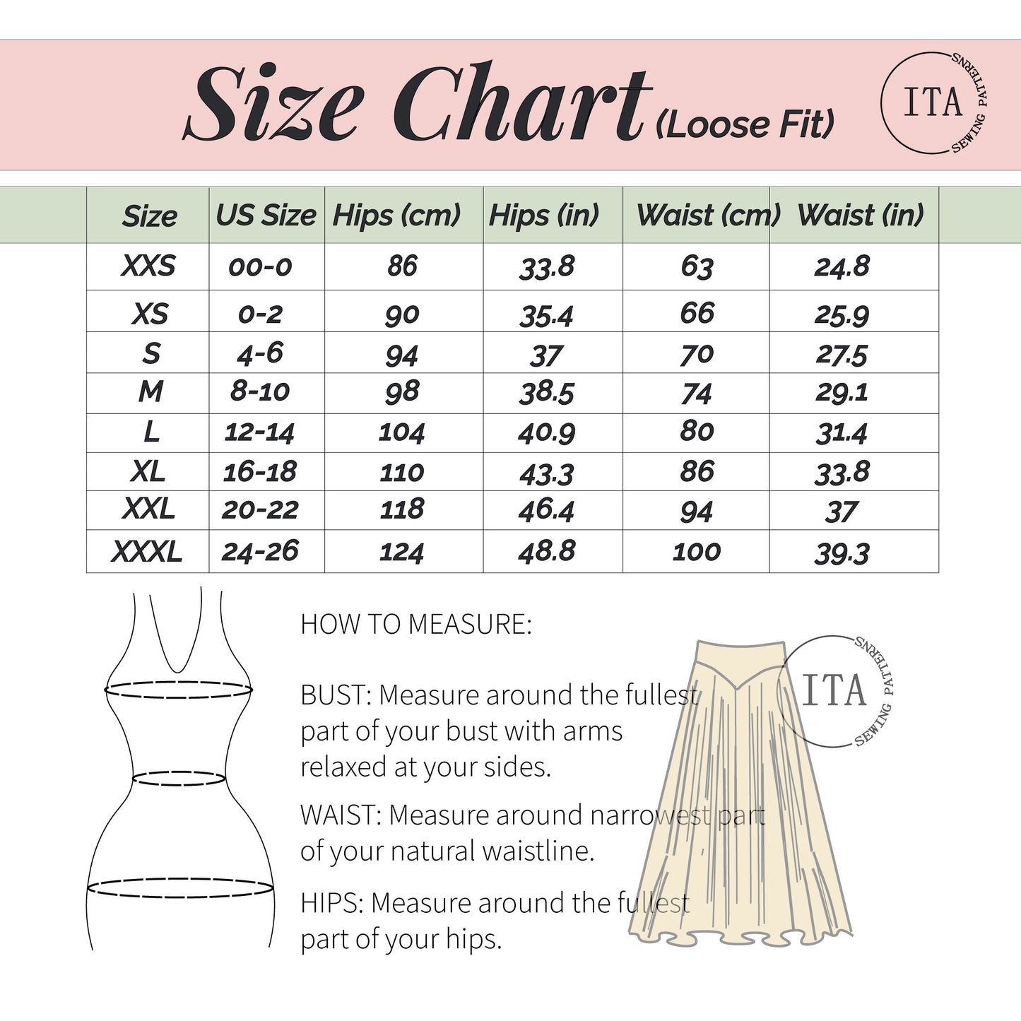 Dew Maxi Skirt - Sewing Pattern