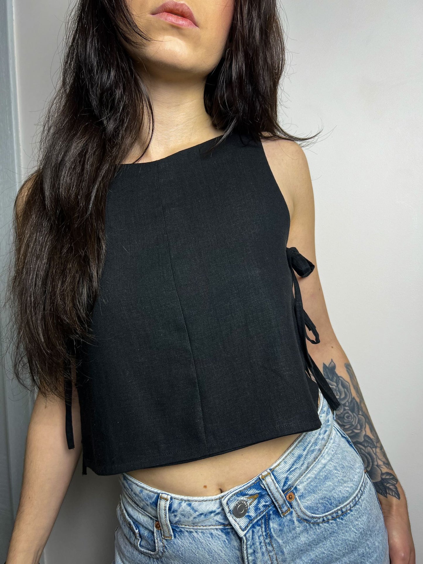 Pixie Side Tie Top - Sewing Pattern