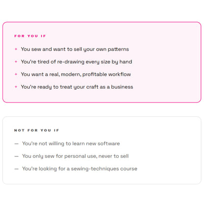 SEWING GOES DIGITAL - FULL PROGRAM