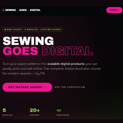SEWING GOES DIGITAL - FULL PROGRAM
