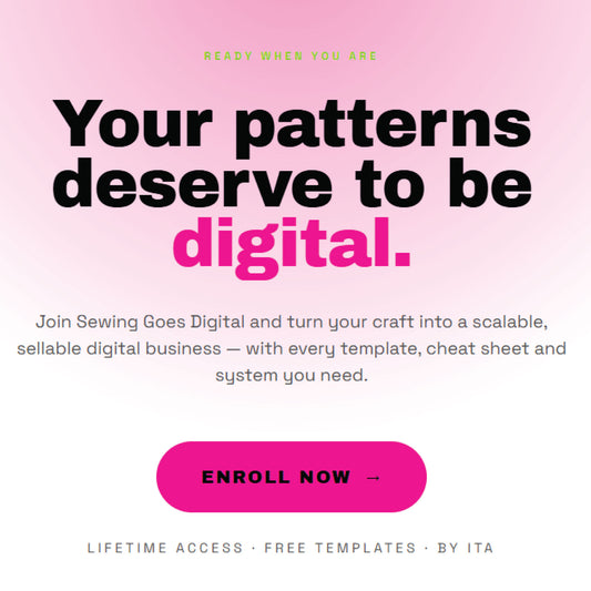 SEWING GOES DIGITAL - FULL PROGRAM